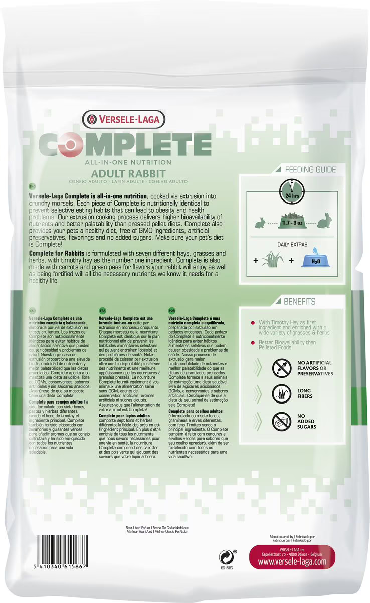 Complete Adult Rabbit Food